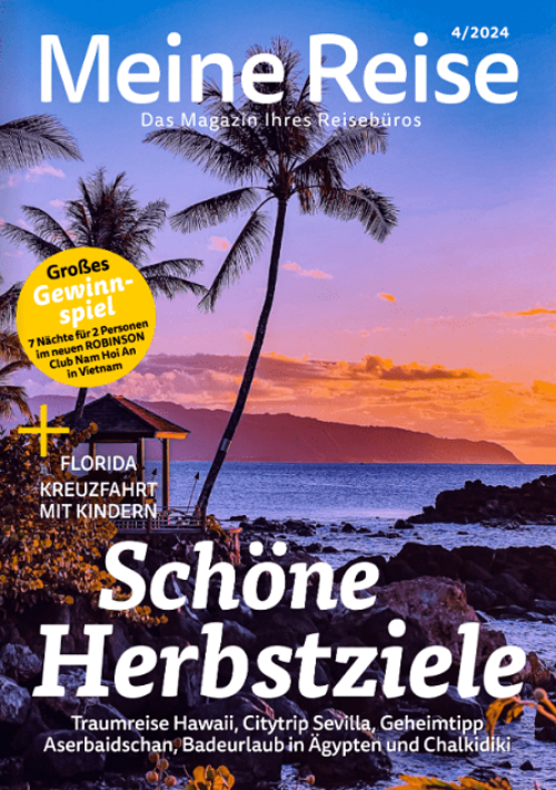 Reisetipps zur Inspiration für den Urlaub vom REISEBÜRO Wache, Erfurt; im Bild: Cover des e-Magazins 